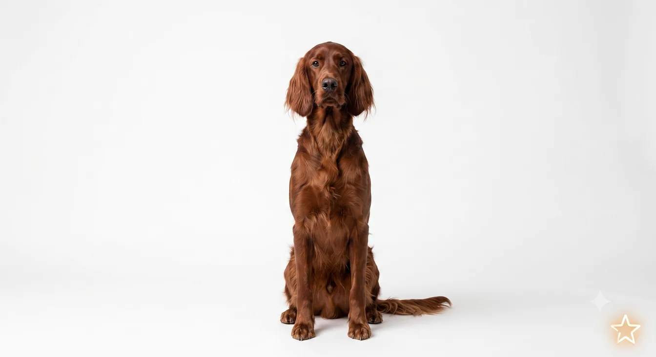 아이리시 세터 (Irish Setter) 사진