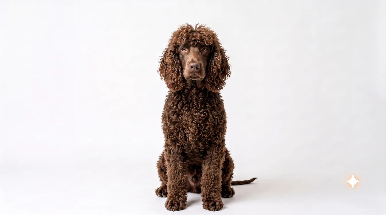 아이리시 워터 스패니얼 (Irish Water Spaniel) 사진