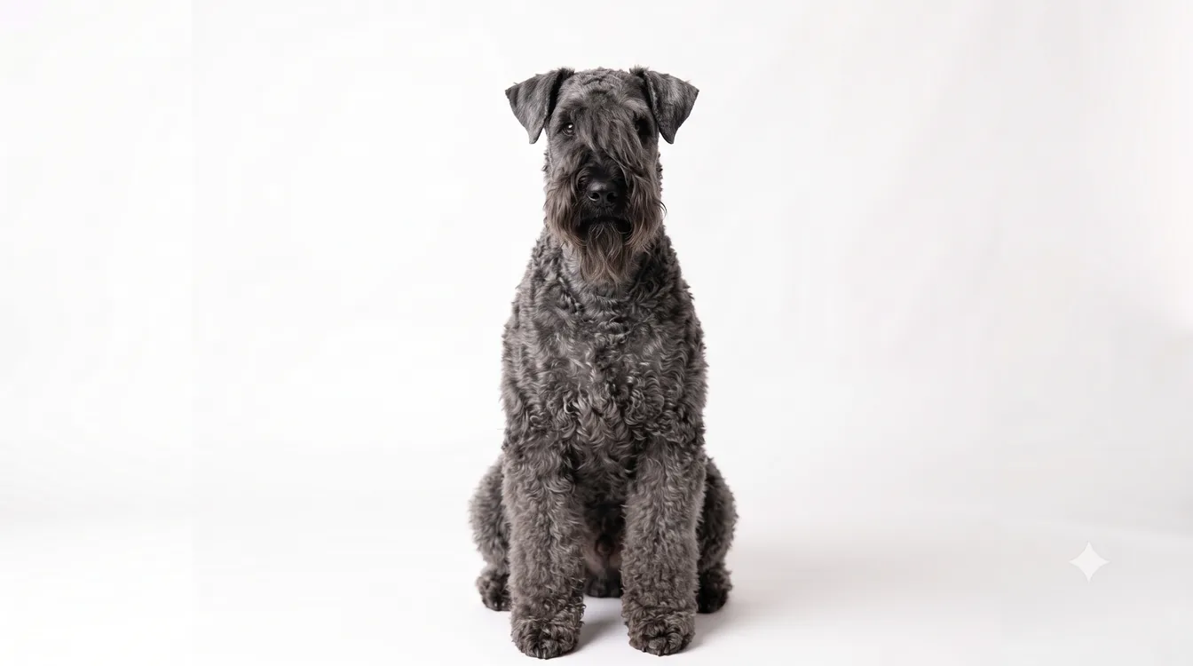 케리 블루 테리어 (Kerry Blue Terrier) 사진