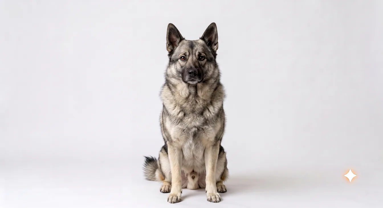 노르웨이 엘크하운드 (Norwegian Elkhound) 사진