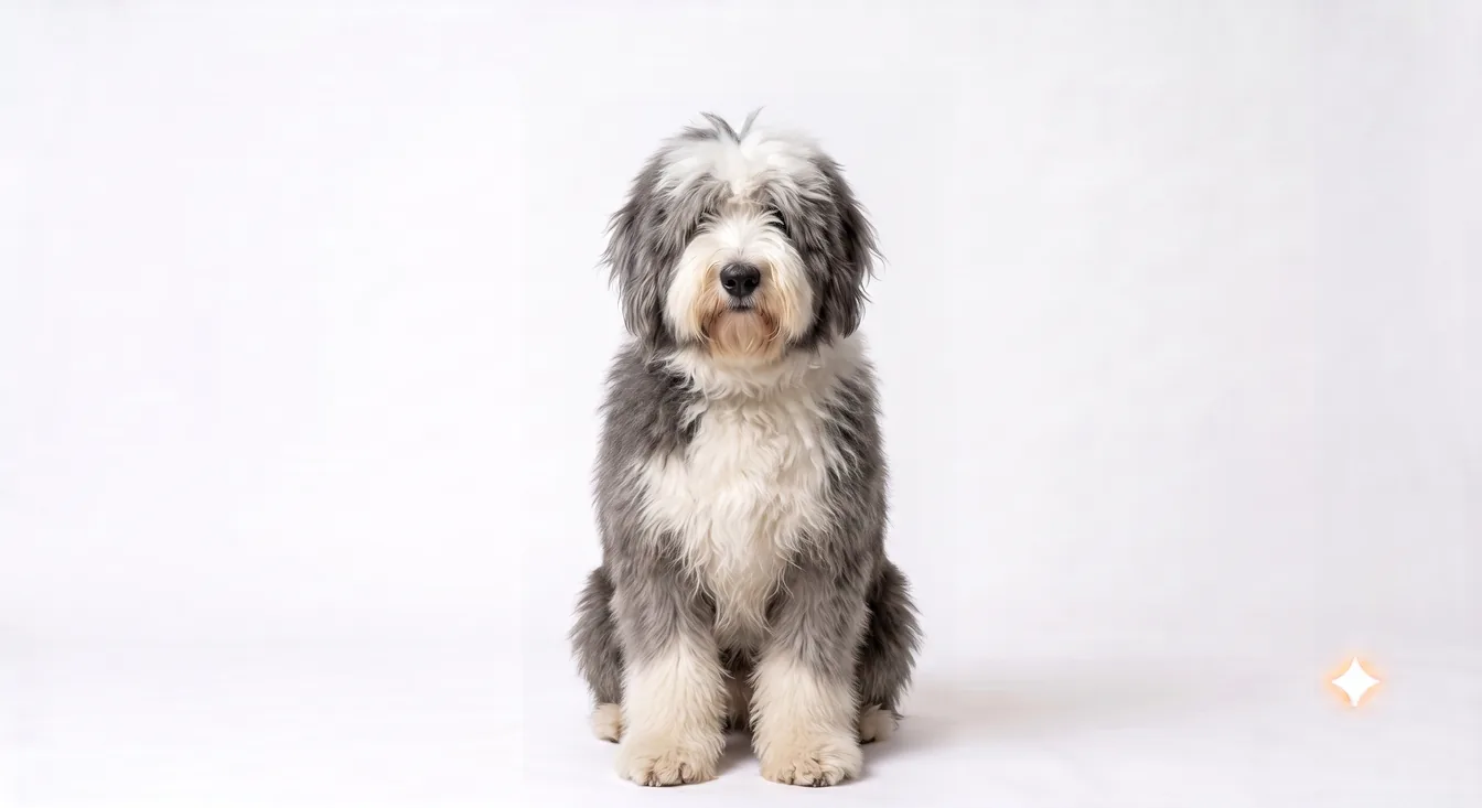 올드 잉글리시 시프도그 (Old English Sheepdog) 사진