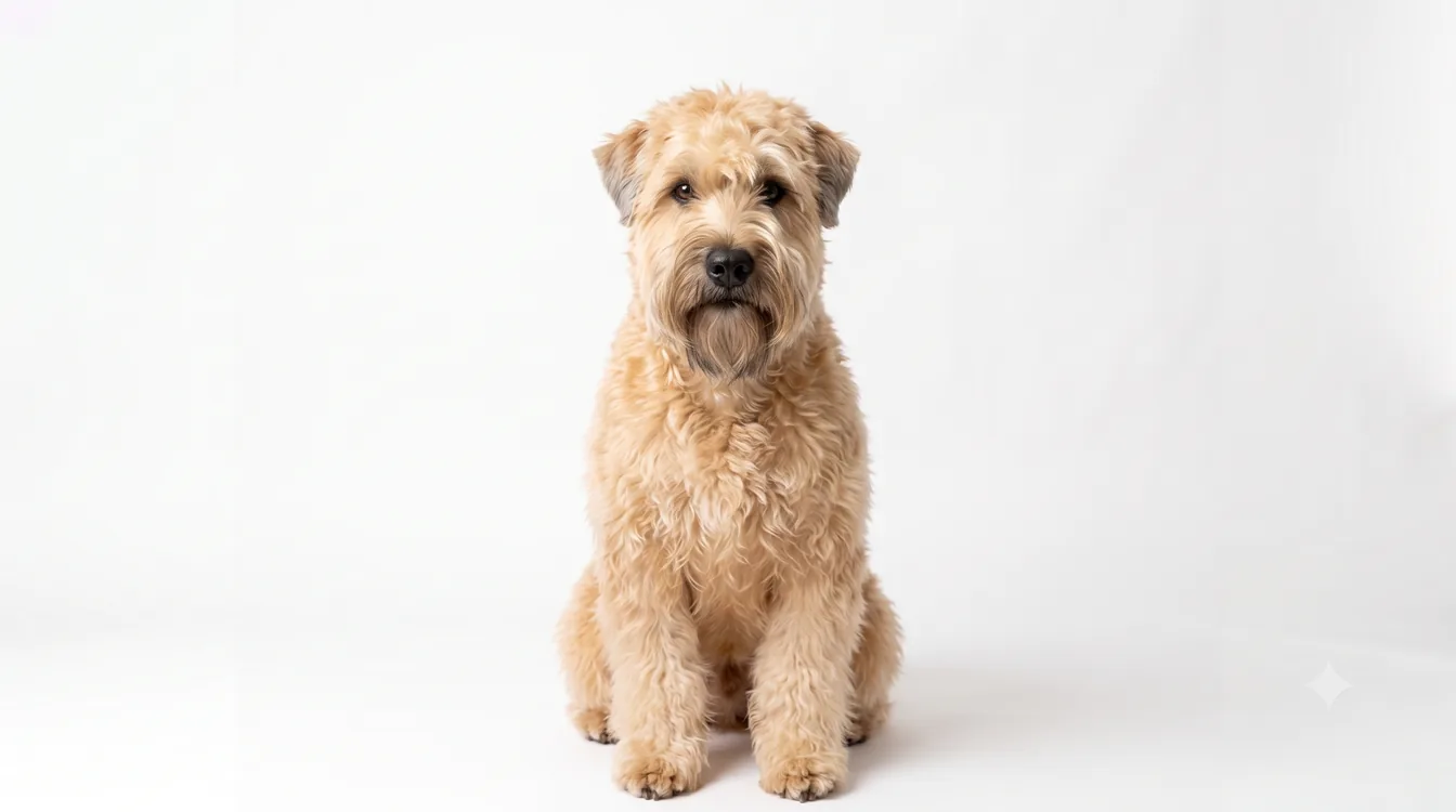 소프트 코티드 휘튼 테리어 (Soft Coated Wheaten Terrier) 사진